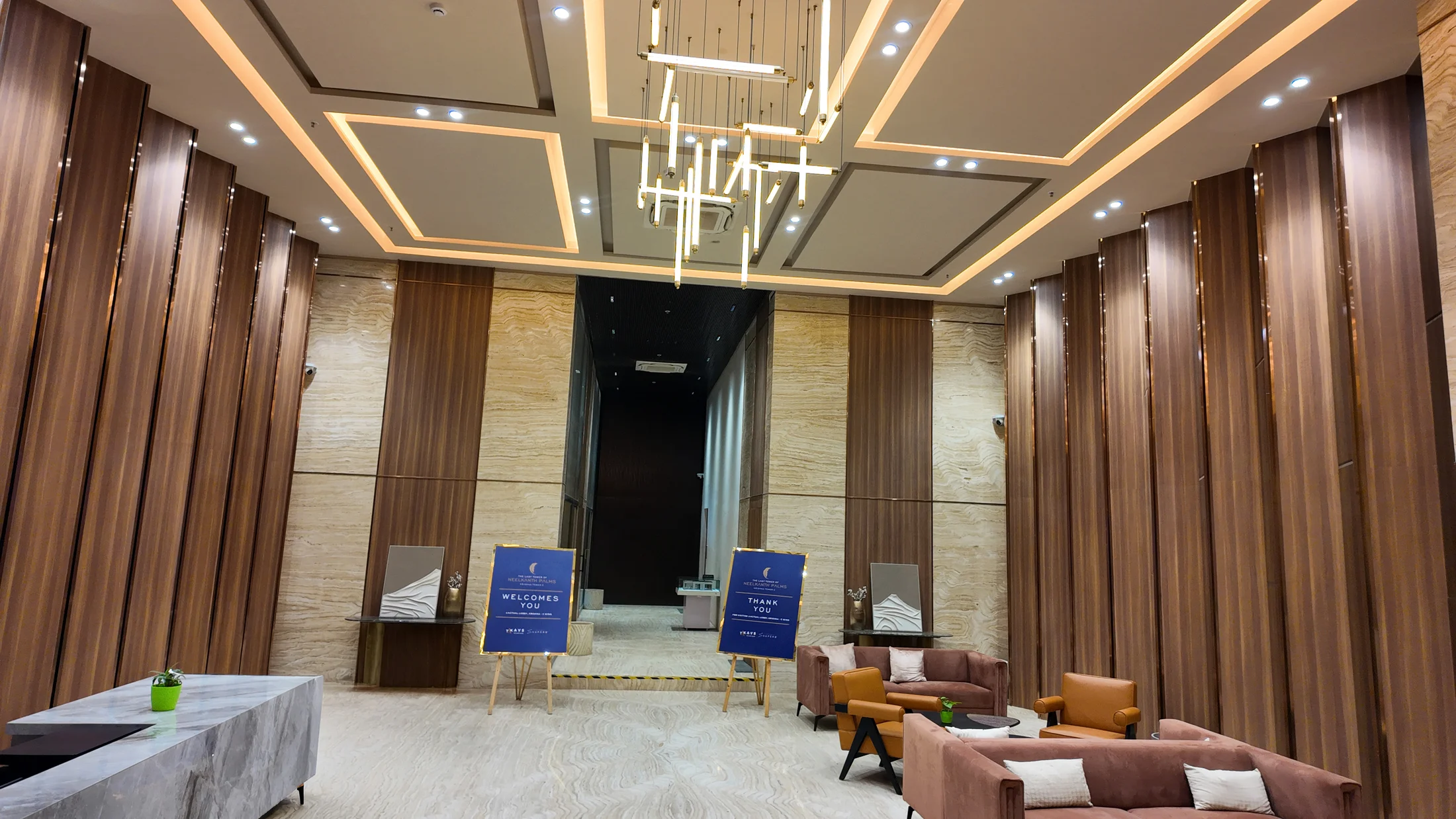 Grand entrance lobby